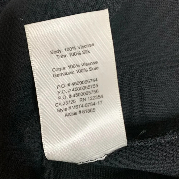 Aritzia Wilfred Ellipse Mini Dress Flounce Off The Shoulders Satin Crepe Black - Picture 10 of 15